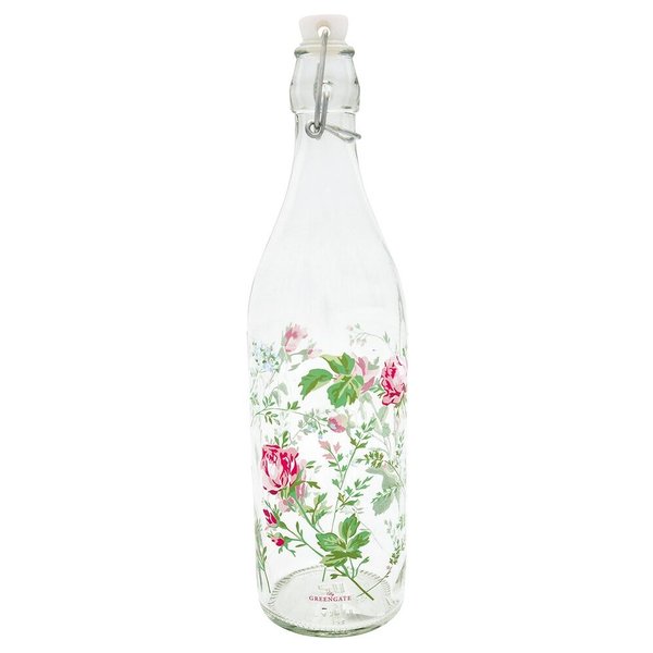 Glasflasche - Bottle Constance white 1l