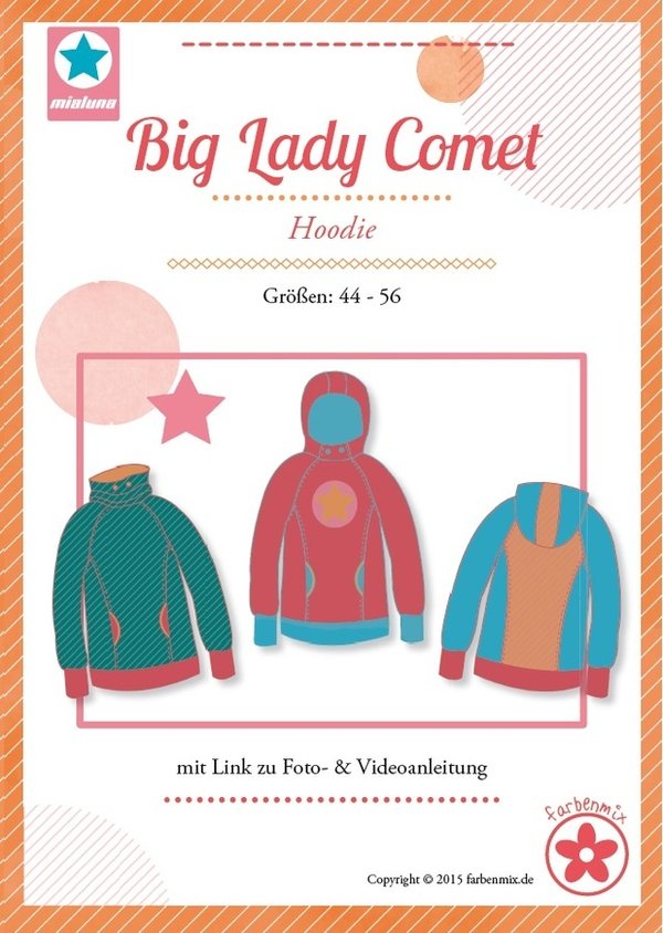 Big Lady Comet Damen-Hoodie