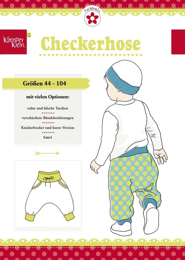 Checkerhose - Baby/Kinder-Pumphose