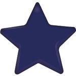 Kam Snap Sterne B16 dunkelblau