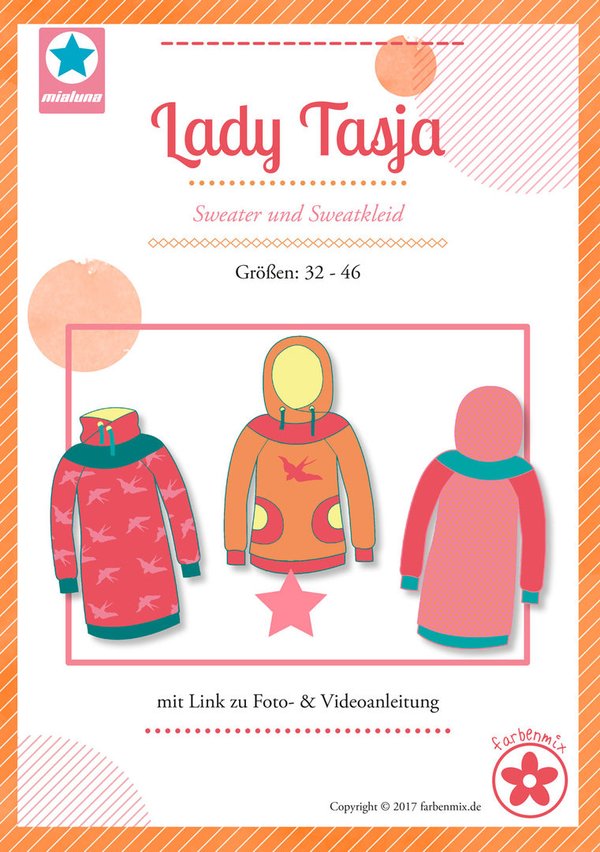 LADY TASJA - Damen-Hoodie und Kleid