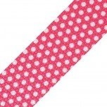 Gurtband 3 cm - Dots rosa
