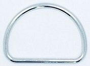 D-Ring 40 mm - silber