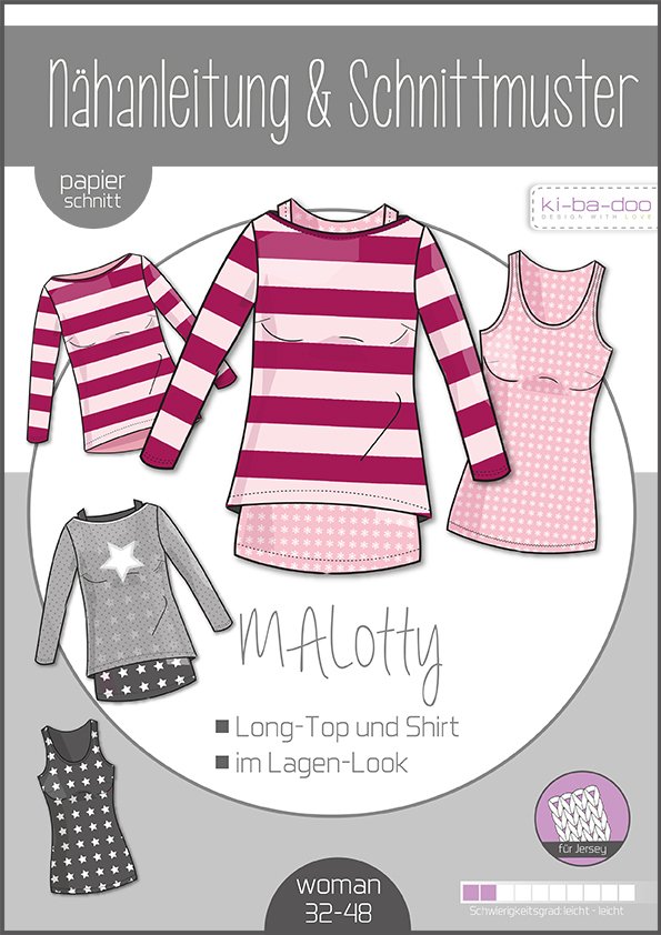 MaLotty Damen Long-Top / Shirt