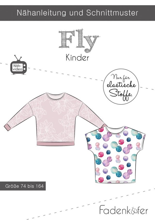 Fly Kindershirt - Fadenkäfer